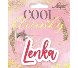 Nekupto Cool jmenná klíčenka Lenka 1 kus