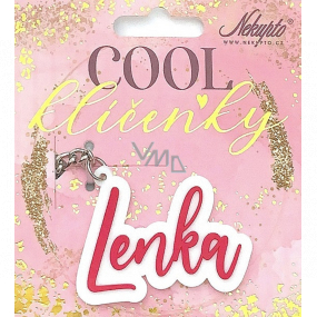 Nekupto Cool jmenná klíčenka Lenka 1 kus