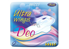 Micci Ultra Wings Deo intimní vložky s křidélky 9 kusů