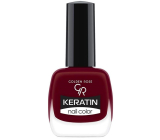Golden Rose Keratin Nail Color lak na nehty 42 Red Dark 10,5 ml