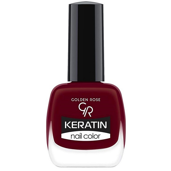 Golden Rose Keratin Nail Color lak na nehty 42 Red Dark 10,5 ml