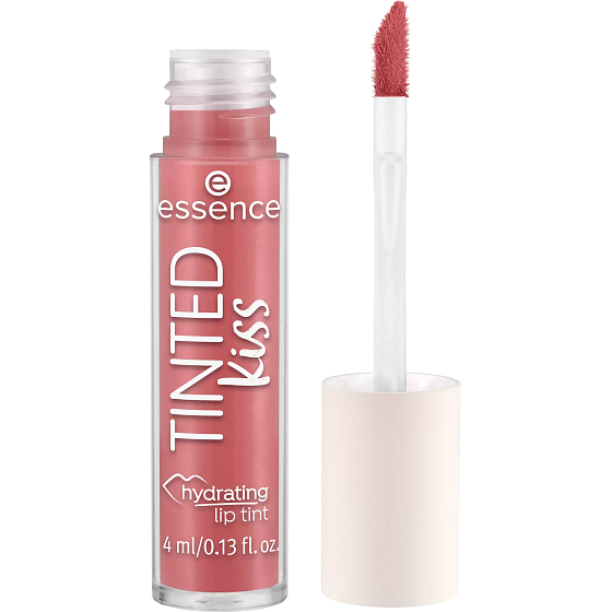 Essence Tinted Kiss hydratační lesk na rty 03 Coral Colada 4 ml
