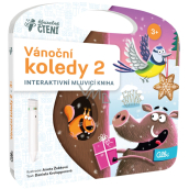 Albi Kouzelné čtení interaktivní kniha Zpívánky Vánoční koledy 2, věk 3+