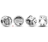 Charm Sterlingové stříbro 925 Marvel Star Wars C3PO a R2D2, korálek na náramek