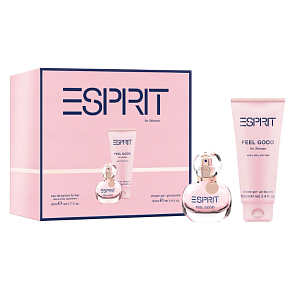 Esprit Feel Good for Her parfémovaná voda 20 ml + sprchový gel 100 ml, dárková sada pro ženy