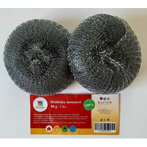 Tidy Home nerezová drátěnka, 50 g, 2 ks