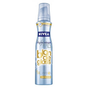 Nivea Blonde Gloss pro blond vlasy pěnové tužidlo 150 ml