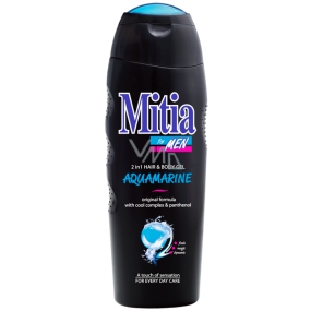 Mitia Men Aquamarine 2v1 sprchový gel a šampon na vlasy 400 ml
