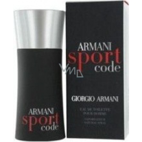 Giorgio Armani Code Sport Men toaletní voda 75 ml