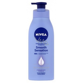 Nivea Smooth Sensation krémové tělové mléko pro suchou pokožku s pumpičkou 400 ml