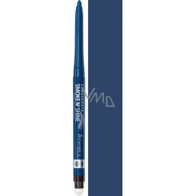 Rimmel London Exaggerate Smoke & Shine automatická voděodolná tužka na oči 004 Blue Steel 0,28 g