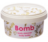 Bomb Cosmetics Lesklé tělo Přírodní tělové máslo ručně vyrobeno 200 ml