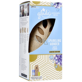 Glade Sparkling Wonder Winter Flowers automatický osvěžovač vzduchu sprej 269 ml