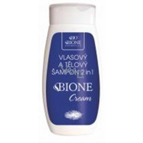 Bione Cosmetics Bione Cream 2v1 vlasový a tělový šampon 260 ml