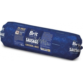 Brit Sausage with Kuře a rýže salám pro psy 800 g
