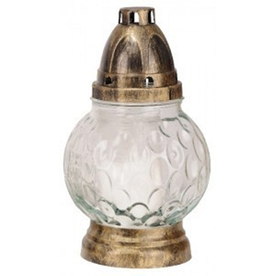 Admit Lampa skleněná Koule čirá 21 cm 26 hodin 65 g
