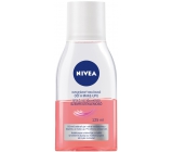 Nivea Caring Eye Make-up Remover dvoufázový olejový odličovač očí a make-upu 125 ml