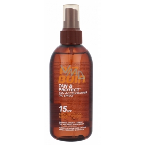 Piz Buin Tan & Protect SPF15 ochranný voděodolný olej urychlující proces opalování 150 ml sprej