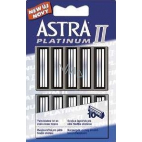 Astra Platinum II náhradní břitvy 10 kusů