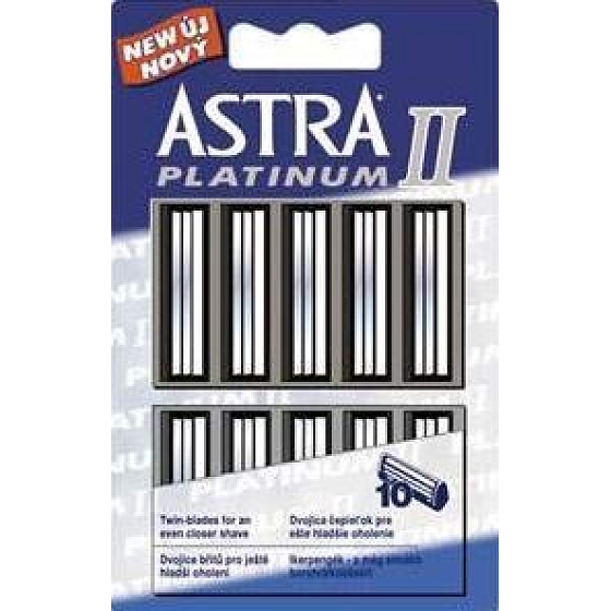 Astra Platinum II náhradní břitvy 10 kusů