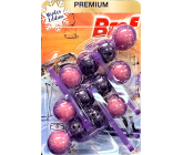 Bref Color Aktiv Skiing Fox WC blok pro hygienickou čistotu a svěžest Vaší toalety, obarvuje vodu do fialového odstínu 3 x 50 g