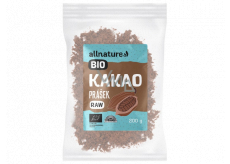 Allnature Kakaový prášek RAW v BIO kvalitě 200 g