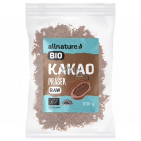 Allnature Kakaový prášek RAW v BIO kvalitě 200 g