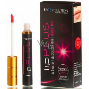 FacEvolution LipPlus Red Lesk na rty vyživující, vyhlazující, hydratační Malinový odstín 5 ml