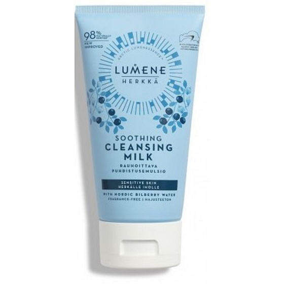 Lumene Herkka Soothing Cleansing Milk zklidňující čistící pleťové mléko 150 ml