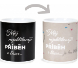 Albi Měnící hrnek svatební Příběh o lásce 310 ml