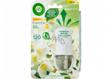 Air Wick Essential Oils White Flowers - Bílé květy elektrický osvěžovač vzduchu komplet 19 ml