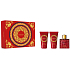 Versace Eros Flame parfémovaná voda 50 ml + balzám po holení 50 ml + sprchový gel 50 ml, dárková sada pro muže