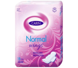 Carin Normal Wings hygienické vložky s křidélky pro normální menstruaci 18 kusů