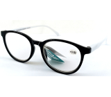Berkeley Čtecí dioptrické brýle +3,5 plast černé, bílé postranice 1 kus MC2253