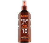 Lilien Sun Active Bronze Oil SPF10 voděodolný olej na opalování 200 ml
