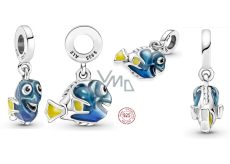 Charm Sterlingové stříbro 925 Disney Hledá se Nemo - Dory, přívěsek na náramek