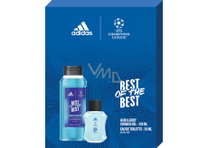 Adidas UEFA Champions League Best of The Best toaletní voda 50 ml + sprchový gel 250 ml, dárková sada pro muže