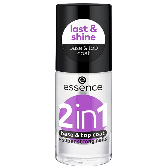 Essence Podkladový a krycí lak na nehty 2v1 8 ml