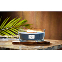 WoodWick Tempest - Bouře vonná svíčka s dřevěným širokým knotem a víčkem sklo loď 453 g