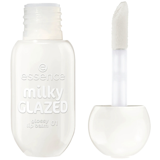 Essence lesklý balzám na rty milky GLAZED 01Sheeriously Creamy 4 ml