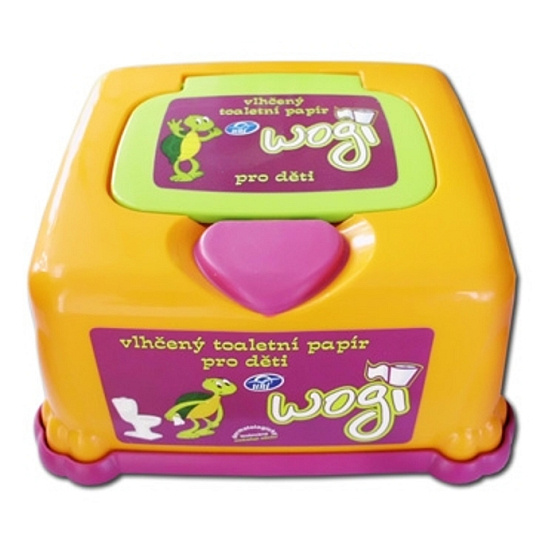 Uni Wogi vlhčený toaletní papír plastový box 60 kusů