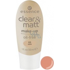 Essence Clear & Matt make-up 03 odstín 30 ml