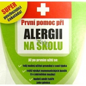 Nekupto První pomoc při Alergii na školu čokoláda 65 g