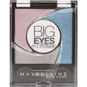 Maybelline Big Eyes oční stíny 03 Luminous Turquoise 5 g