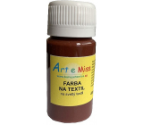 Art e Miss Barva na světlý textil 24 Hnědá 40 g