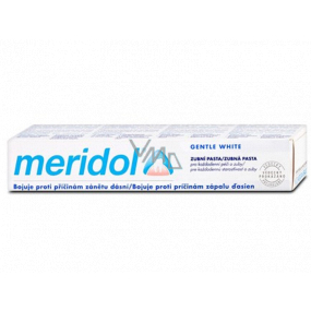 Meridol Gentle White zubní pasta proti příčinám zánětu dásní 75 ml