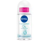 Nivea Fresh Comfort kuličkový deodorant roll-on pro ženy 60 ml