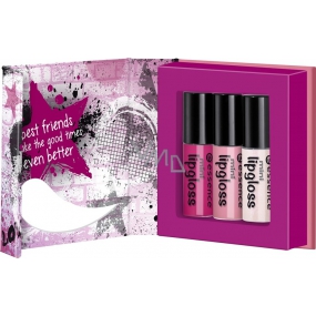 Essence Mini Lipgloss mini sada lesků na rty 08 We Rock The World 3 x 2 ml, kosmetická sada