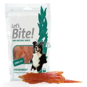 Brit Lets Bite Kuřecí filety doplňkové krmivo pro psy 80 g