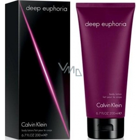 Calvin Klein Deep Euphoria tělové mléko pro ženy 200 ml